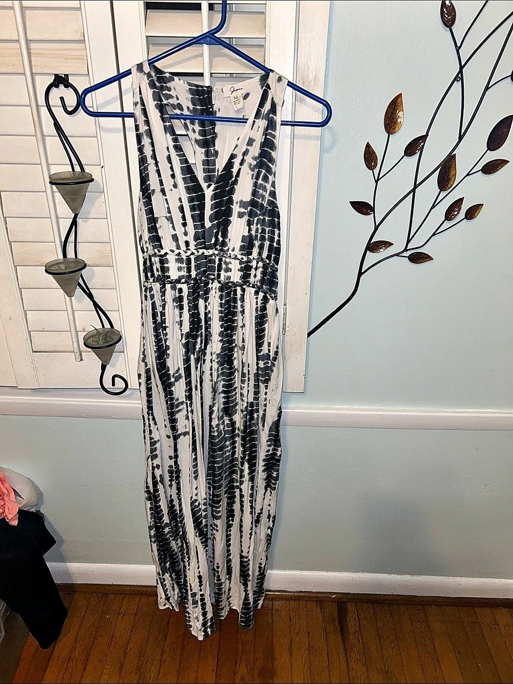 Jopea Abstract Print Maxi Dress Size Medium Like New